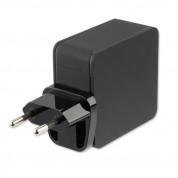 4smarts Travel Charger Set VoltPlug QC/PD 48W - захранване за ел. мрежа с USB-A изход и USB-C изход с адаптори за USA и UK стандарт (48W) (черен) 6