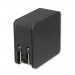 4smarts Travel Charger Set VoltPlug QC/PD 48W - захранване за ел. мрежа с USB-A изход и USB-C изход с адаптори за USA и UK стандарт (48W) (черен) 4