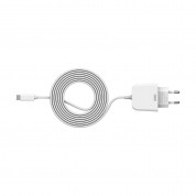 Artwizz PowerPlug with Integrated USB-C cable (2m) 15W - захранване за ел. мрежа с вграден USB-C кабел (бял) 1