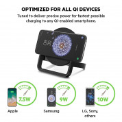 Belkin BOOST UP Wireless Charging Stand 10W - поставка (пад) за безжично захранване за Apple, Samsung, LG, Sony и други QI съвместими устройства (черен) 4