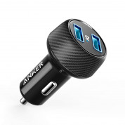 Anker PowerDrive Elite 2 with PowerIQ 24W Car Charger 2-Port 4.8A Ultra-Compact
