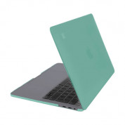 Artwizz Rubber Clip Case - качествен предпазен кейс за MacBook Pro 13 Touch Bar и без Touch Bar (2016 и по нов) (светлосин)