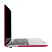 Artwizz Rubber Clip Case - качествен предпазен кейс за MacBook Pro 13 Touch Bar и без Touch Bar (2016 и по нов) (червен) 4