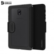 Incipio Clarion Folio Case SA-965-BLK - удароустойчив хибриден кейс, тип папка за Samsung Galaxy Tab S4 10.5 (черен)