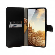 JT Berlin LeatherBook Kreuzberg Case - хоризонтален кожен (естествена кожа) калъф тип портфейл за Huawei Mate 20 (черен) 3