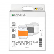 4smarts Wireless Charging Case for Apple AirPods (white) 5