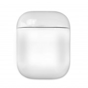 4smarts Wireless Charging Case - предпазен калъф за безжично зареждане за Apple Airpods (бял) 3