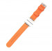 4smarts Fabric Wrist Band - текстилна каишка за Apple Watch 42мм, 44мм (оранжев) 1