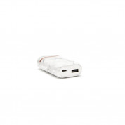Richmond and Finch Pink Marble 5200 mAh - външна батерия с USB изход за мобилни устройства (бял) 3