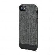 Incase Textured Snap Case - текстилен удароустойчив кейс за iPhone SE (2022), iPhone SE (2020), iPhone 8, iPhone 7 (черен)