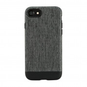 Incase Textured Snap Case - текстилен удароустойчив кейс за iPhone SE (2022), iPhone SE (2020), iPhone 8, iPhone 7 (черен) 1