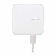Moshi ProGeo 4-Port USB Wall Charger (35W) - захранване с 4 x USB изхода за мобилни телефони и таблети (бял) 2