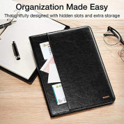 ESR Premium Intelligent Leather Case - кожен калъф и поставка за iPad Pro 11 (2018) (черен) 3