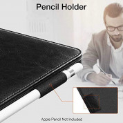 ESR Premium Intelligent Leather Case - кожен калъф и поставка за iPad Pro 11 (2018) (черен) 4