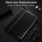 ESR Premium Intelligent Leather Case - кожен калъф и поставка за iPad Pro 11 (2018) (черен) 1