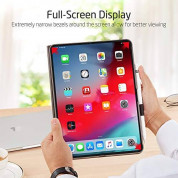 ESR Premium Simplicity Folio Case - текстилен калъф и поставка за iPad Pro 11 (2018) (сив) 4
