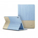 ESR Premium Simplicity Folio Case - текстилен калъф и поставка за iPad Pro 11 (светлосин) 1
