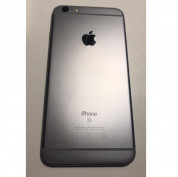 Apple iPhone 6S Plus Battery (Back) Cover - оригинален заден панел с on/off бутон и Lightning порт за iPhone 6S Plus (тъмносив)