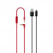Beats Studio3 Wireless - професионални безжични слушалки с микрофон и управление на звука за iPhone, iPod и iPad (черен-червен) 5