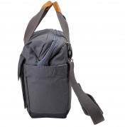 Case Logic Lodo Satchel Travel Bag LODB-115GRA - елегантна чанта с дръжки и презрамка за MacBook Pro 15 и лаптопи до 15.6 инча (тъмносив) 3