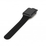 Apple Sport Band S/M - оригинална силиконова каишка за Apple Watch 42мм, 44мм, 45мм, Ultra 49мм (черен) (bulk) 1