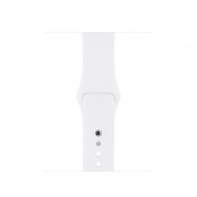 Apple Sport Band M/L - оригинална силиконова каишка за Apple Watch 42мм, 44мм (бял) (bulk) 3