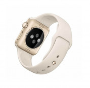Apple Sport Band M/L - оригинална силиконова каишка за Apple Watch 38мм, 40мм (кремав) (bulk) 4