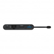 Samsung Multiport USB-C Adapter - мултифункционален хъб за свързване от USB-C към HDMI, Ethernet, USB-C, USB 3.0 (черен) 3