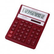 Citizen SDC888XRD 12 Digit Calculator - калкулатор с двойна памет и функции за коренуване (червен)