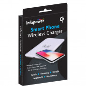 Infapower Wireless Charger - поставка (пад) за безжично захранване за QI съвместими устройства (бял) 1