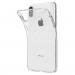 Spigen Liquid Crystal Glitter Case - тънък качествен термополиуретанов калъф за iPhone XS Max (прозрачен)  3