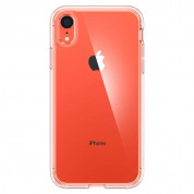 Spigen Ultra Hybrid Case - хибриден кейс с висока степен на защита за iPhone XR (розов-прозрачен) 3