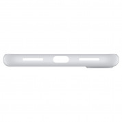 Spigen AirSkin Case - качествен ултратънък (0.76мм) кейс за iPhone XS, iPhone X (прозрачен-мат) 4