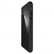 Spigen Ultra Hybrid Case - хибриден кейс с висока степен на защита за iPhone XR (черен-прозрачен) 3