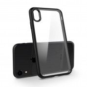 Spigen Ultra Hybrid Case - хибриден кейс с висока степен на защита за iPhone XR (черен-прозрачен) 4
