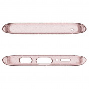 Spigen Liquid Crystal Glitter Case - тънък силикнов (TPU) калъф за Samsung Galaxy S9 (розов)  9