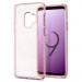 Spigen Liquid Crystal Glitter Case - тънък силикнов (TPU) калъф за Samsung Galaxy S9 (розов)  3