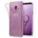 Spigen Liquid Crystal Glitter Case - тънък силикнов (TPU) калъф за Samsung Galaxy S9 (розов)  2