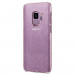 Spigen Liquid Crystal Glitter Case - тънък силикнов (TPU) калъф за Samsung Galaxy S9 (розов)  8