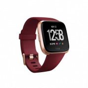 Fitbit Versa (NFC) - умен фитнес часовник с известия и следене на дневната и нощна активност на организма за iOS, Android и Windows Phone (червен-розово злато) 1