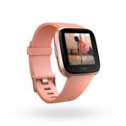 Fitbit Versa (NFC) - Peach Band / Rose Gold Case 5