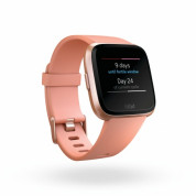 Fitbit Versa (NFC) - Peach Band / Rose Gold Case 4