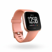 Fitbit Versa (NFC) - умен фитнес часовник с известия и следене на дневната и нощна активност на организма за iOS, Android и Windows Phone (розов-розово злато) 1