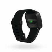Fitbit Versa (NFC) - умен фитнес часовник с известия и следене на дневната и нощна активност на организма за iOS, Android и Windows Phone (черен) 2