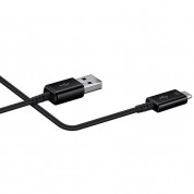 Samsung MicroUSB Cable EP-DN925UBE - оригинален microUSB кабел за Samsung мобилни телефони (150 cm) (черен) (bulk)