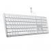 Satechi Wired Aluminum Keyboard with Numeric Keypad - качествена алуминиева жична клавиатура за Mac (сребрист) 1