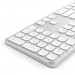 Satechi Wired Aluminum Keyboard with Numeric Keypad - качествена алуминиева жична клавиатура за Mac (сребрист) 4
