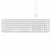 Satechi Wired Aluminum Keyboard with Numeric Keypad - качествена алуминиева жична клавиатура за Mac (сребрист) 1
