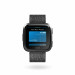 Fitbit Versa Special Edition (NFC) - умен фитнес часовник с известия и следене на дневната и нощна активност на организма за iOS, Android и Windows Phone (сив) (плетена каишка) 2