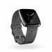 Fitbit Versa Special Edition (NFC) - умен фитнес часовник с известия и следене на дневната и нощна активност на организма за iOS, Android и Windows Phone (сив) (плетена каишка) 4